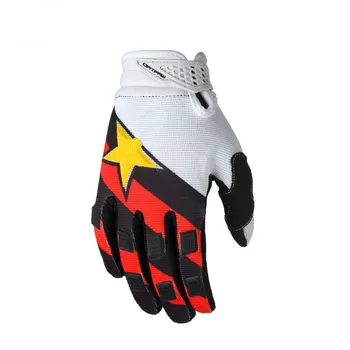 Nové motocyklové rukavice z kopca mountain bike rukavice cyklistické rukavice Motocross Závodné Bicykle plný prst rukavice