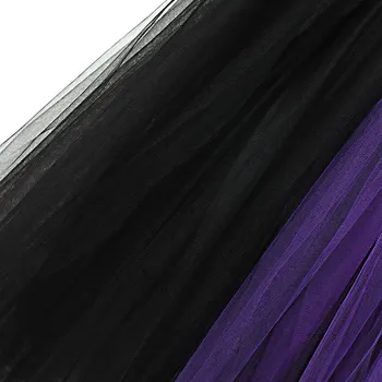 Halloween Kostým pre 2-12T Dievča Maleficent 2 Šaty bez Rukávov zlá Kráľovná Princess Tutu Šaty s Diablom Horn