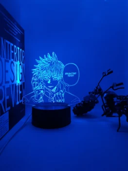 Anime Lampa Jujutsu Kaisen Satoru Gojo Led Nočné Svetlo pre Spálňa Decor Darček k Narodeninám Satoru Gojo Svetlo Jujutsu Kaisen Cenu