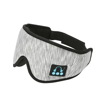 Výrobca nový bezdrôtový hudobný headset spánku pomoci slúchadiel spánku očná maska Bluetooth 5.0 spánku zaviazanými očami 3D Binaural stereo mikrofón