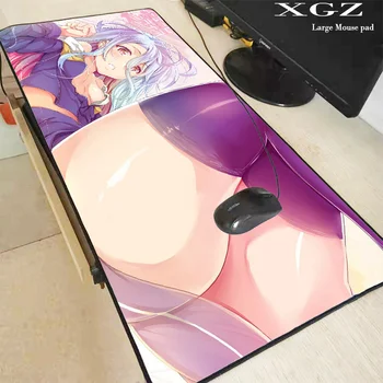 XGZ Sexy Anime Dievča XL RGB Veľké Herné Podložka pod Myš Klávesnica s Led Podsvietený Počítač Hráč Veľké Mause Podložky PC v Kancelárii Mat