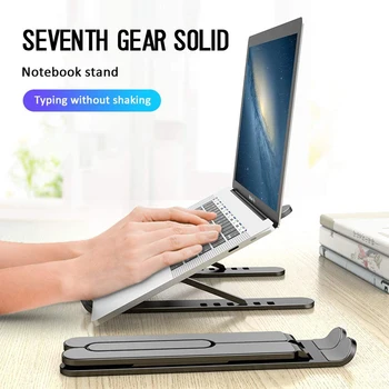 Horúce Notebook Stojan Nastaviteľný Hliníkový Držiak Pre MacBook Pro Notebook, Skladací Stojan Stolový Držiak Podstavec Pre Dell XPS HP a Lenovo