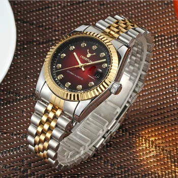 NOVÉ hodinky ženy módne luxusné hodinky Reloj Mujer Nehrdzavejúcej Ocele Kvality Diamond Dámy Quartz Hodinky Ženy Drahokamu Hodinky