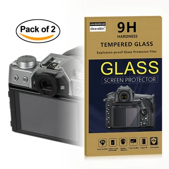 2x Samolepiace 0,3 mm Sklo LCD Screen Protector pre Fujifilm X-T100 X-X T10-T20 X-T30 X-A2 X30 XT10 XT20 XT30 XA2 X30 Fotoaparát