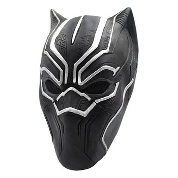 Dospelých Black Panther Masky Film Fantastická štvorka Cosplay Mužov Latex Strany Masku na tvár pre superhrdina & sci-fi Halloween kostýmy