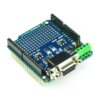 RS232/485 Štít Pre Arduino RS232, RS485 komunikácia modul