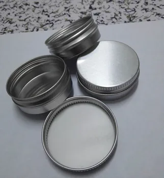 15 g hliníkové nádoby krém pohárov so závitovým vekom,kozmetická taštička jar,15ml hliníkové plechovky, hliníkové balzam na pery kontajner