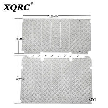 XQRC Batožiny kovov proti list strešné okno anti posuňte okno orezania panel, na 1 / 10 RC sledované vozidlo traxxas trx-4 TRX 4