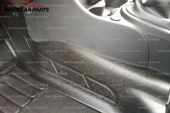 Ochranné kryty na Renault Logan na roky 2009-2013 vnútorného tunela, ABS plast výbava príslušenstvo stráže ochrany koberec automobilu