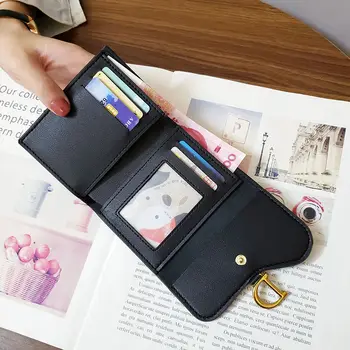 2021 Nové Luxusné Designer Wallet Žien Zmeniť Kabelku Krátke dámske na Voľný čas Skladacie Multi-funkčné Peňaženky Darček pre dievčatá lady
