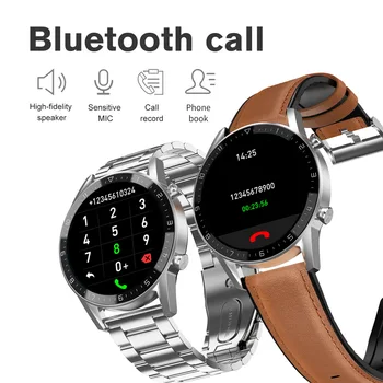 Nový Bluetooth Hovor Smart Hodinky Mužov plne Dotykový Displej DT-92 Vodotesný IP68 Vlastnú Tvár Športové Fitness Smartwatch Pre Android IOS