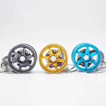 Creative móde auto kovový prívesok prívesok kožené lano darček príslušenstvo kľúča vozidla prstene pre mužov a ženy