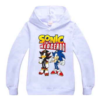 Sonic the hedgehog Kabát s Kapucňou, deti, Mikiny 3D Hoodies Pulóvre vrchné oblečenie Hoodie chlapci dievčatá Tepláky Streetwear