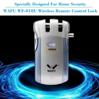 Wafu WF-019 Elektrický Dverný Zámok Bezdrôtové Ovládanie Pomocou Diaľkového Ovládania Otvoriť a Zavrieť Smart Home Security Lock Dvere Jednoduchá Inštalácia