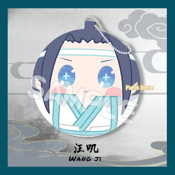 MDZS Anime Plushie Veľmajster Démonické Pestovanie Wei Wuxian Lan Wangji Roztomilý Plyšový Prívesok Plyšové Hračka Bábika Darček Mo Dao Zu Shi