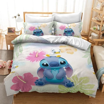 Disney Little monster Steh Perinu Cartoon obliečka na vankúš prehoz cez posteľ Plná Veľkosť Obliečky detské Deti Chlapcov Spálne Posteľ Nastaviť