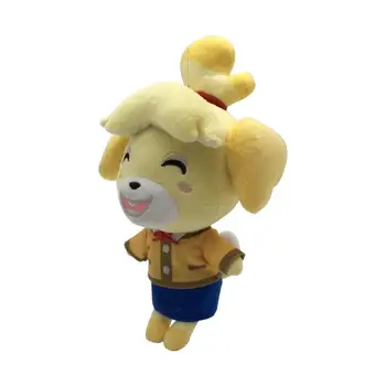 1pcs 20 cm Animal Crossing Isabelle Plyšové Hračky Bábiky Isabelle Oblečenie pre Bábiku Mäkké Plyšové Hračky pre Deti detský Dary