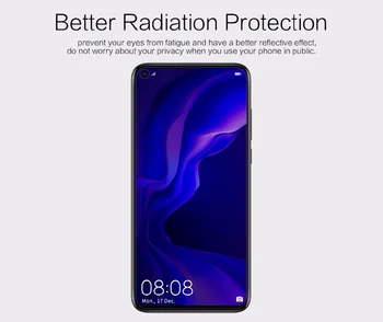 2 ks/veľa Huawei Nova 4 Screen Protector NILLKIN Crystal Super Clear alebo Matný Anti-glare Ochranná Fólia Pre Huawei Nova 4