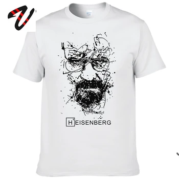 Zbrusu Nový Heisenberg Breaking Bad Portréty Tričko 2019 Nový Príchod Ženy, Mužov Bežné Tričko Mužov Camisetas Homme Oblečenie Tričko