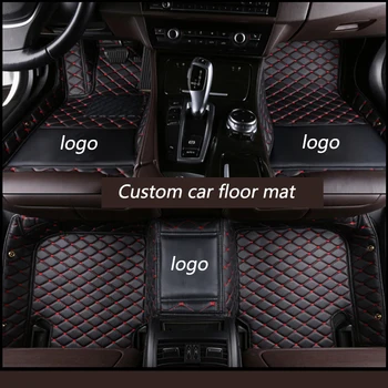 Kalaisike Vlastné auto podlahové rohože pre Všetky Modely Volvo s60-s80 c30 s40 v40 v60 XC-Kla v90 xc70 xc60 xc90 s90 auto styling