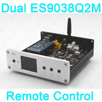 Dual ES9038Q2M ES9038 DAC CSR8675 Bluetooth 5.0 APTX-HD LDAC USB smernice o nebezpečných LÁTKACH DAC OPA1622 Diaľkové Ovládanie