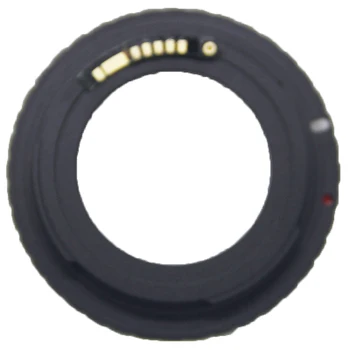 Foleto10pcs/veľa black AF Confirm Mount Adaptér Pre M42 Objektív pre Canon EOS EF Fotoaparát EOS 5D / EOS 5D Mark II / EOS 7D