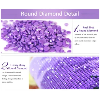YIKEE Diamond Výšivky Kvety Maku Predaj Diamond Umelecké Mozaiky Crystal Remeselné Stenu b010