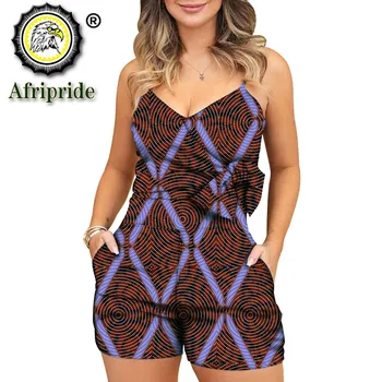 2020 Afriky kombinézach pre ženy, sex kombinézu dashiki oblečenie ankara textílie strany nosenie slim fit romper ženy AFRIPRIDE S1929008