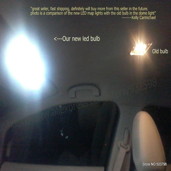Interiérové led Auto svetlá Pre Ssangyong rodius minivan 2005 auto príslušenstvo špz Svetlo 8ks