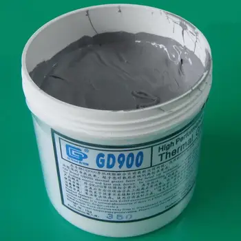 High-vodivosť GD900 termálnej pasty silikónové chladivý gél šedá hmotnosť 1 kg sud