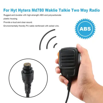 10 PIN Mikrofón Mic pre Hytera HYT MD780 RD620 RD960 RD980 MT680 Auto Mobilné Rádiové Walkie Talkie Príslušenstvo Sm16A1