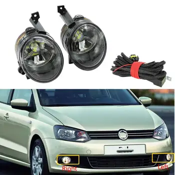 Pre VW Polo, Vento Sedan Sedan 2011 2012 2013 2016 Predné LED Hmlové Svetlo Hmlové Svietidlo Drôt Postroj Montáž