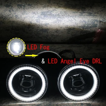 LED Hmlové Svetlo Cut-Line Objektív pre Renault Mégane IV Fáza som 2016 2017 2018 2019 2020 Megane 4 Angel Eye DRL Svetlá pre Denné svietenie