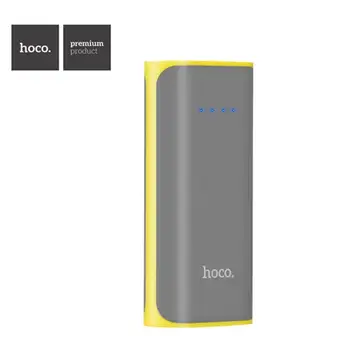 HOCO B21 5200mAh Mini USB Power Bank Drobné Konkávne Typu 18650 Prenosný Mobilný Telefón Externá Nabíjačka Batérií Powerbank