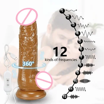 Bezdrôtové Diaľkové Zakolísania Dildo Realistického Veľký Vibrátor, Dildo Silikónové Penis G-spot Stimulácia prísavky Sexuálne Hračky Pre Ženy
