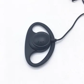 Móda D tvar earhook slúchadlá K plug 2pins pre Kenwood Baofeng Wouxun Puxing Weierwei Linton TYT Lisheng atď walkie talkie