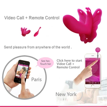 Smart REALOV APP Bezdrôtový Vibrátor Nositeľné Pánty Bluetooth Diaľkové Ovládanie G-sport Stimulátor Klitorisu sexuálnu Hračku, Masáž Vibrátory