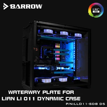 Barrow LLO11-SDB-D5, Vodná Dosky Pre Lian Li PC-O11 Dynamické Prípade, Kompatibilné S 18w/D5 Čerpadla
