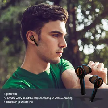 Bezdrôtové Slúchadlá Bluetooth 5.0 Slúchadlá Slúchadlá Nepremokavé 9D True Stereo Športové Slúchadlá s Nabíjanie prípade Mic pre Vonkajšie