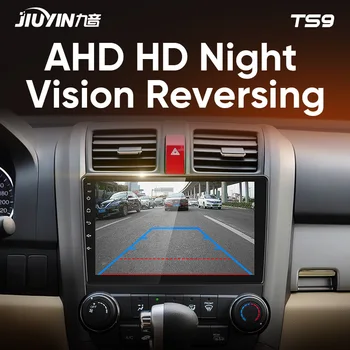 JIUYIN Typu C, Auto Rádio Multimediálny Prehrávač Videa Navigácie GPS Na Honda CRV CR - V 4 RE 2007 - 2010 Android Č 2din 2 din