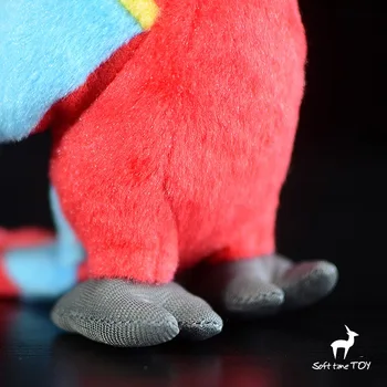 Papagáj ara plnené bábiky vtákov plyšové hračky pre deti detský darček