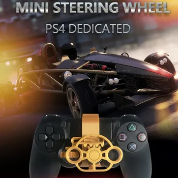 3D Vytlačené Mini Volant Pre PlayStation 4 Regulátory Pre PS 4 Radič Závodná Hra Ovládanie Kolesá