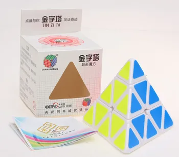 DianSheng Jinzita 3x3x3 trojuholník Magic Cube Rýchlosť Puzzle Vzdelávacie cubo magico Hračky pre Chlapcov Kolekcia Neo Cube