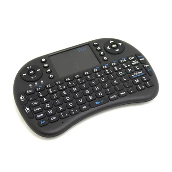 Rii i8 francúzsky Mini Bezdrôtová Klávesnica 2,4 GHz Bezdrôtové Vzduchu Myši TouchPad pre Android TV Box Mini PC Notebook