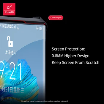 Xundd Prípade Huawei Mate 40 Pro Prípadoch Mobilné Telefóny, Príslušenstvo Shockproof Shell Airbag Nárazníka Jasné Kryt Pre Mate 40 Pro+