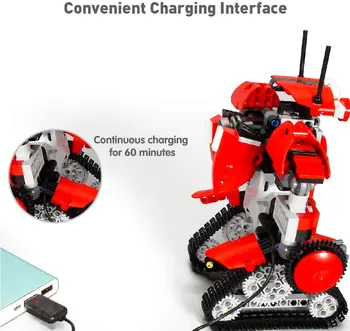 Kreatívne Elektrické Diaľkové Ovládanie Stroje Stavebné Bloky Technic RC Robot Montáž Tehly Hračky a Záľuby Pre Deti Darčeky