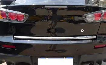 Zadný Kryt batožinového priestoru Chvost Brány, Výbava PRE Mitsubishi Lancer EVO Galant Fortis Sedan 2008-2017 Liatie Chrome Zadné Dvere, Obloha Styling