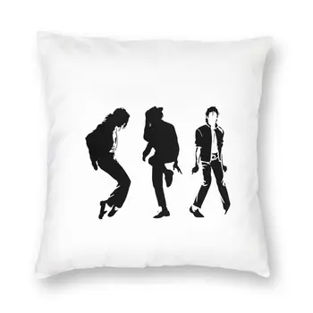 Michael Jackson Hodiť Vankúš Polyester Vankúše na Pohovke Pop Music Vlastné Vankúše