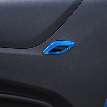 MOPAI ABS Auto Interiérové Dvere Reproduktor Dekorácie Krúžok Kryt Výbava Samolepky pre Chevrolet Camaro 2017 Do Auta, Príslušenstvo Styling