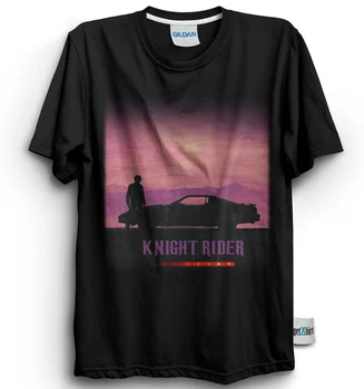 Zriedkavé Vintage Knight Rider Kitt Tričko Hasselhoff 80S Retro Tv T Shirt Usa Veľkosť